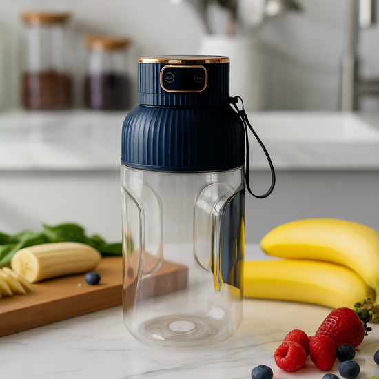Blue Blender portable juicer 