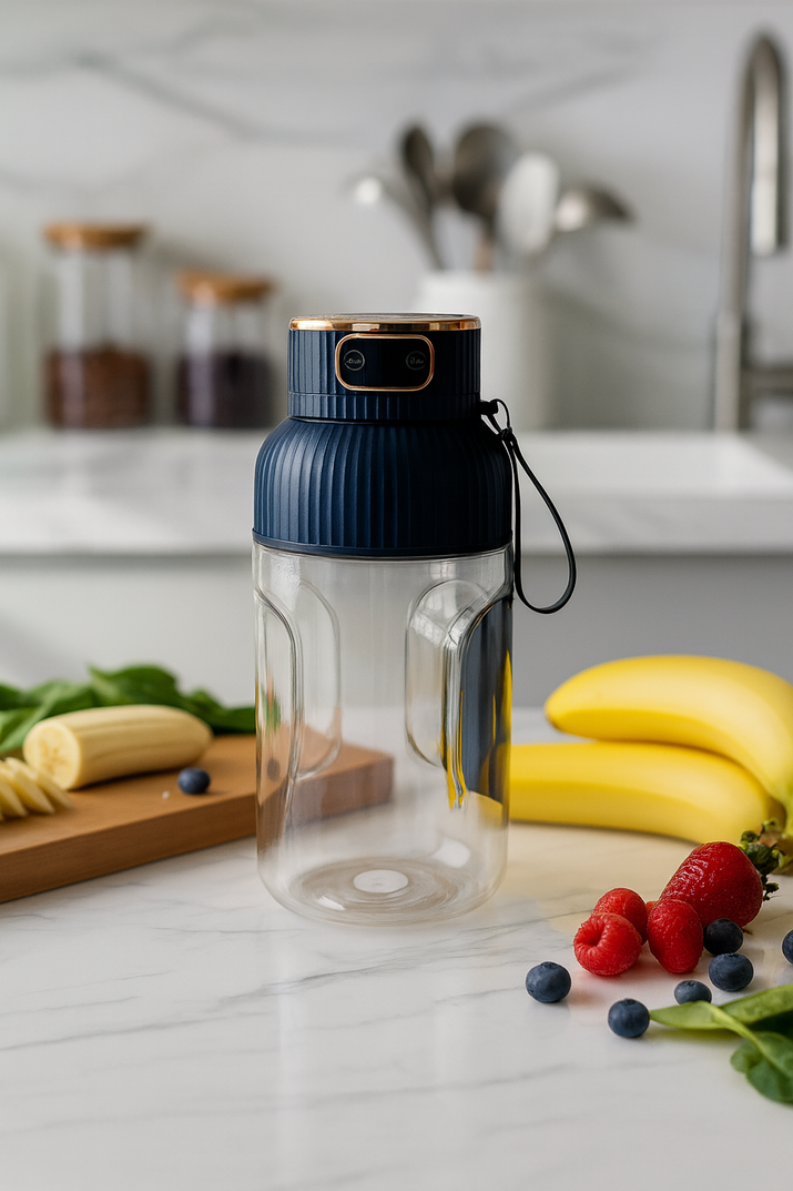 Blue Blender portable juicer 